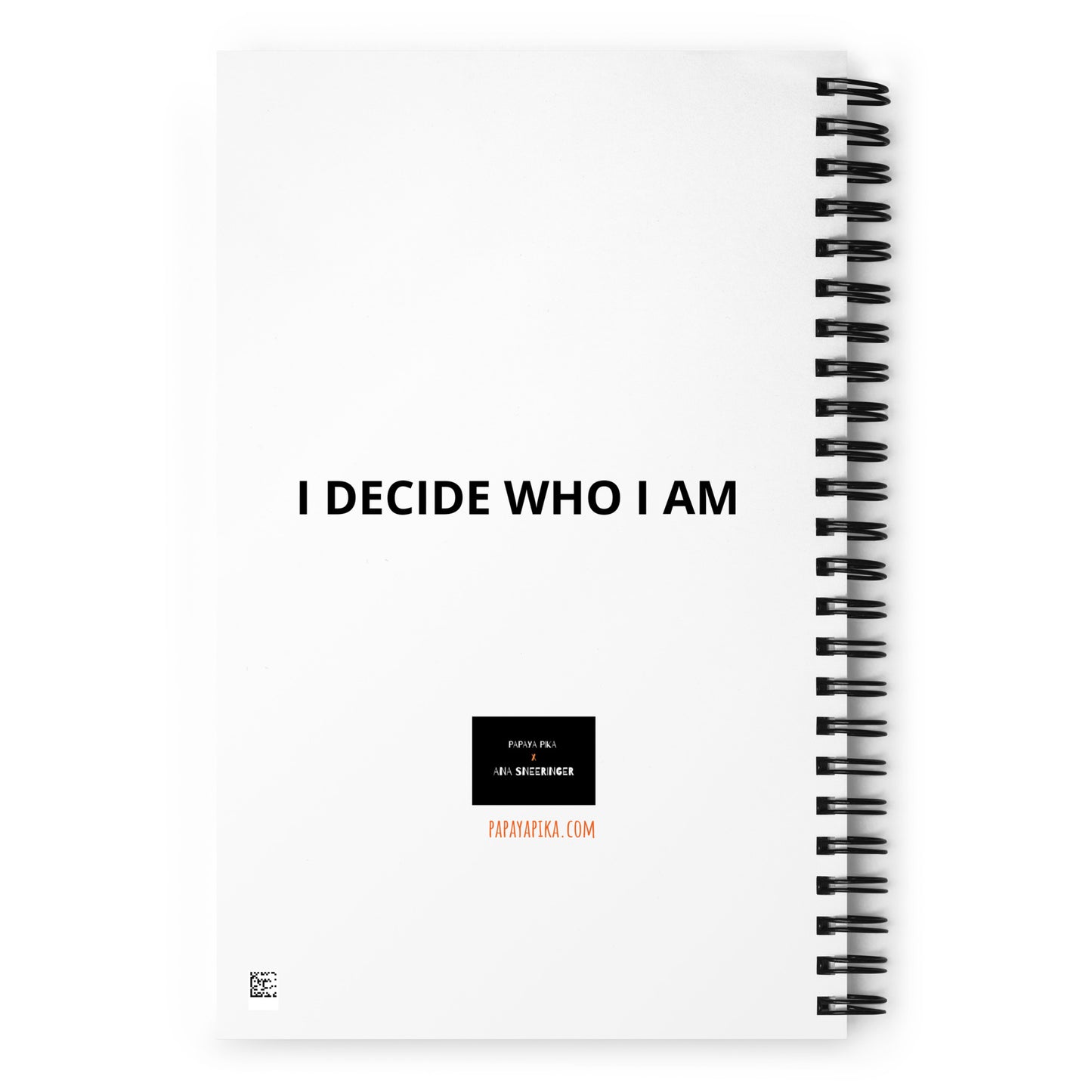 I decide who I am | Notebook