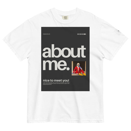 About Me! | White T-shirt