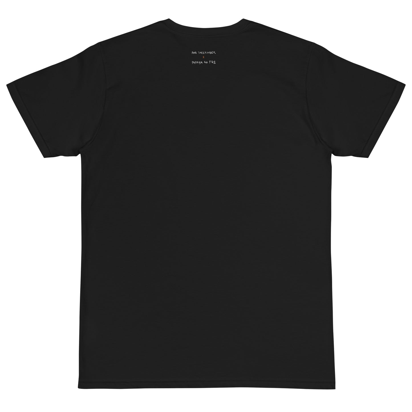 The Eyes - sustainable T-shirt - Black | White Organic T-shirt
