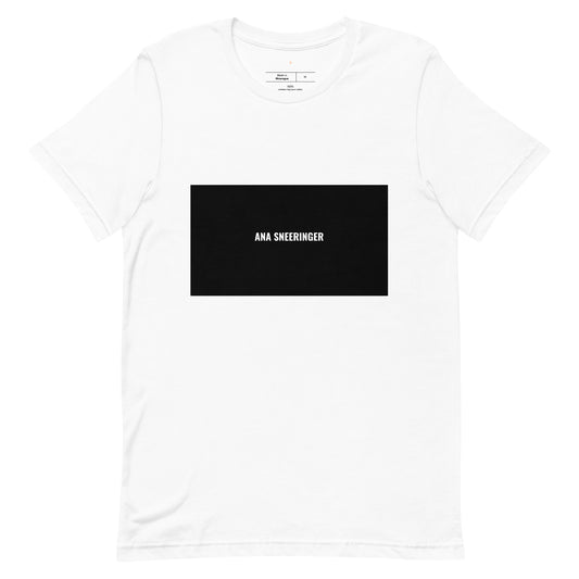 AS White  T-shirt